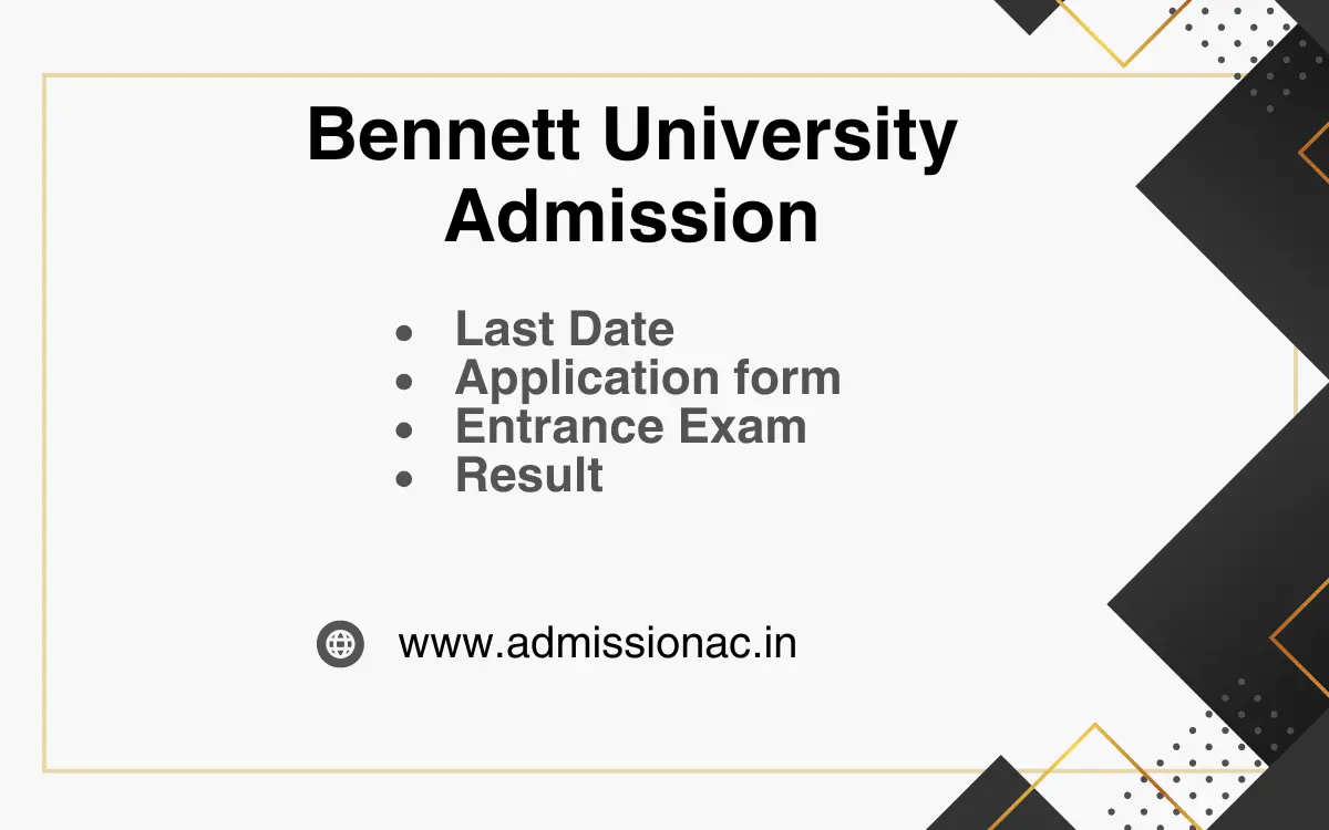 Bennett University Admission